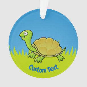 Ornement de tortue cartonnée