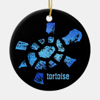 Ornement de tortue de l'eau bleue