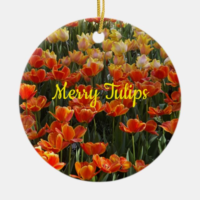 Ornement de tulipes (Devant)
