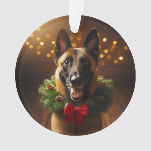 Ornement de vacances Malinois (devant)