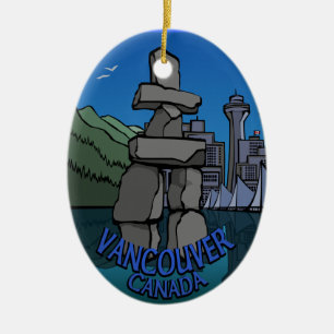 Ornement de Vancouver Canada Souvenir Décoration