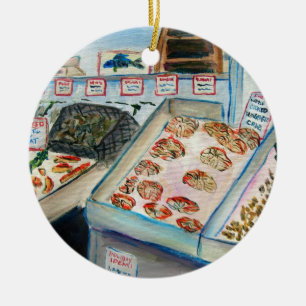 Ornement de vente de fruits de mer (Pike Place - S