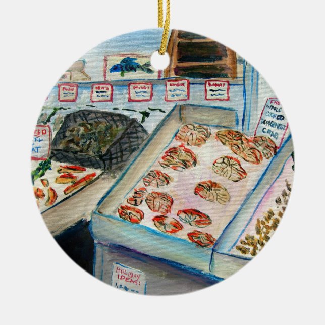 Ornement de vente de fruits de mer (Pike Place - S (Devant)