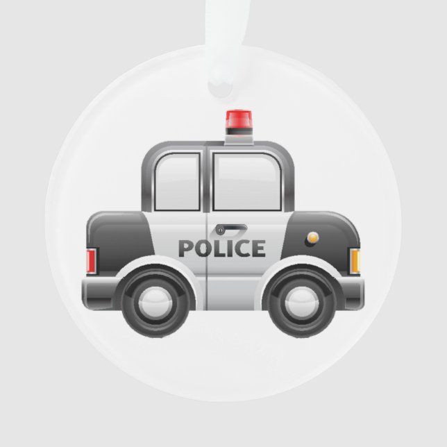 Ornement de voiture de police (devant)