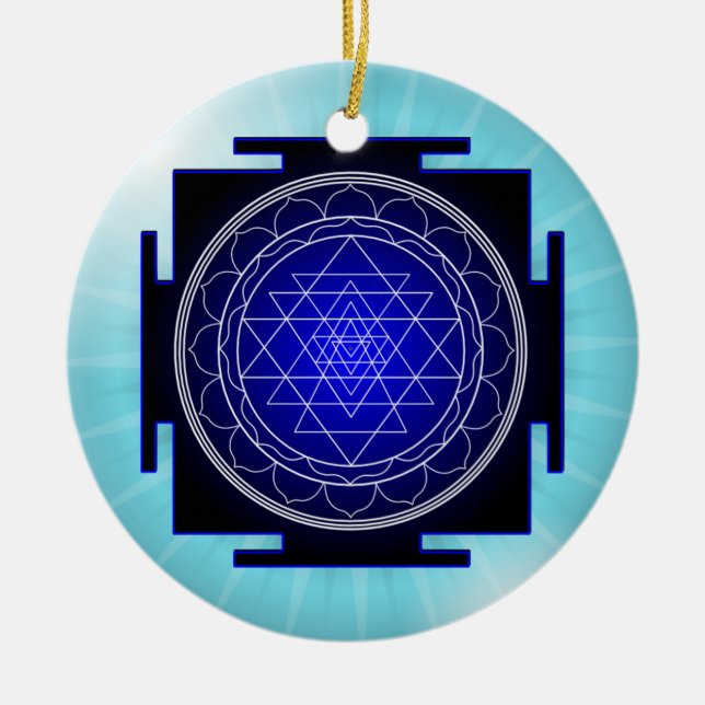 ornement de yantra de sri (Devant)