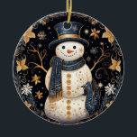 Ornement décoratif Snowman<br><div class="desc">Beau Ornement Décoratif Snowman</div>
