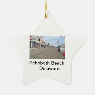 Ornement d'étoile du Delaware de promenade de