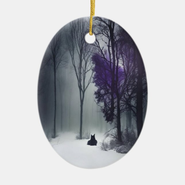 Ornement d'hiver gothique (Devant)