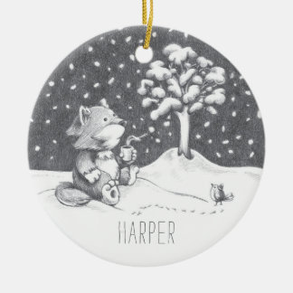 Ornement d'hiver Lil Wolf