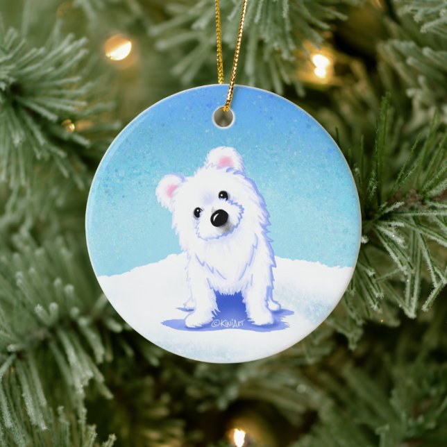 Ornement d'ours polaire KiniArt (Arbre)