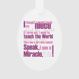 Ornement d'ovale de nièce d'Aicardi