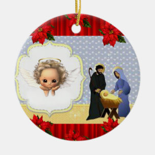 Ornement du Cercle de Noël, Jésus Christ