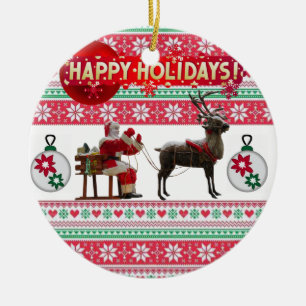 Ornement du Cercle de Noël, Joyeuses fêtes