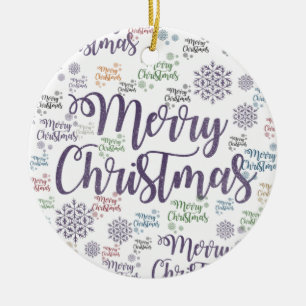 Ornement du Cercle de Noël, Joyeux Noël