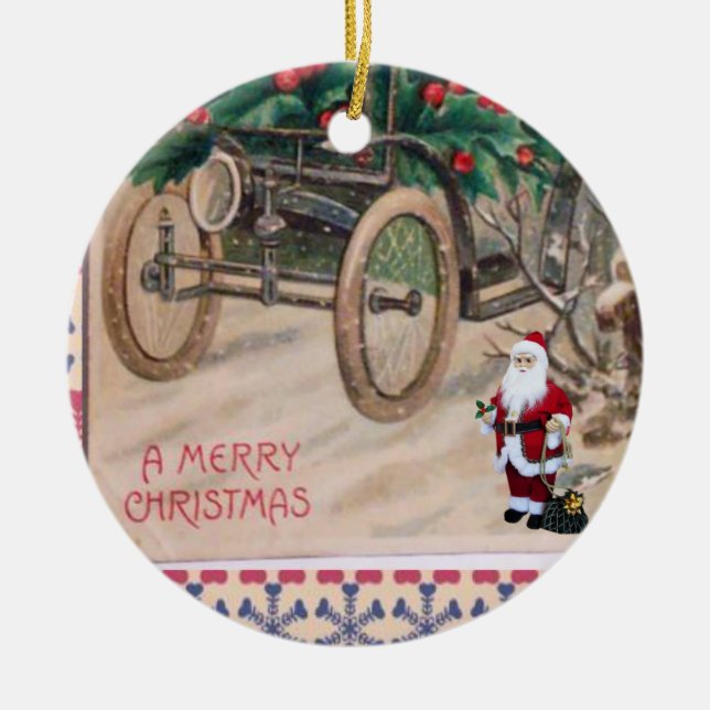 Ornement du Cercle de Noël, Joyeux Noël (Devant)