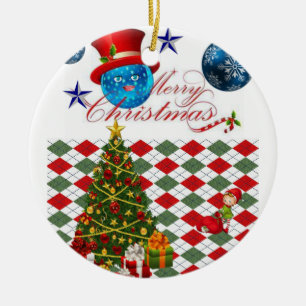 Ornement du Cercle de Noël, Joyeux Noël