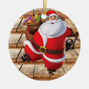 Ornement du Cercle de Noël, Père Noël