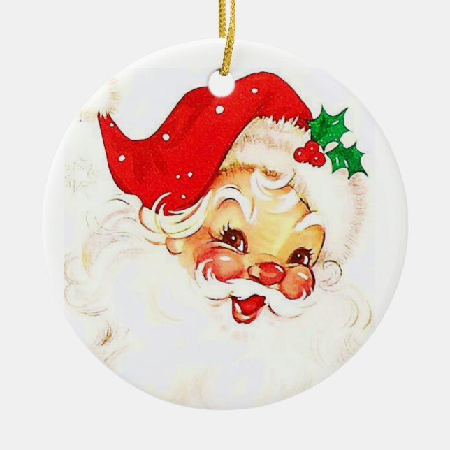 Ornement du Cercle de Noël, Père Noël (Devant)