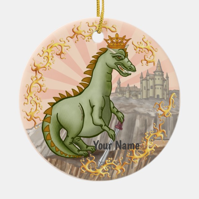 Ornement du château du dragon (Devant)