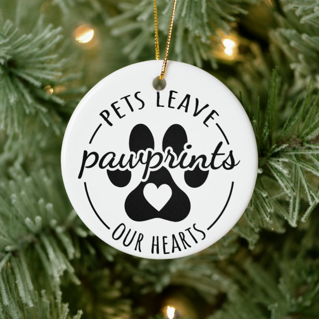 Ornement du chien commémoratif (Arbre)