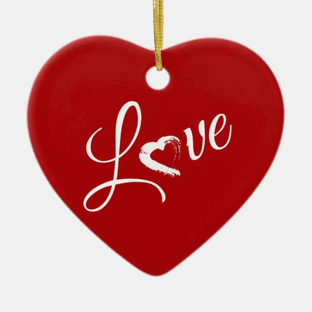 Ornement du coeur de la lune (Devant)