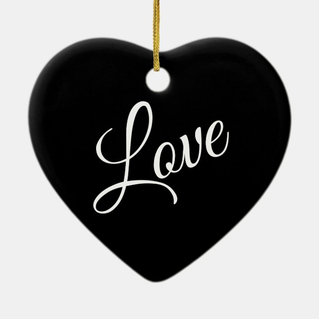 Ornement du coeur de la lune (Dos)