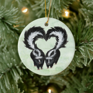 Ornement du coeur de la peau