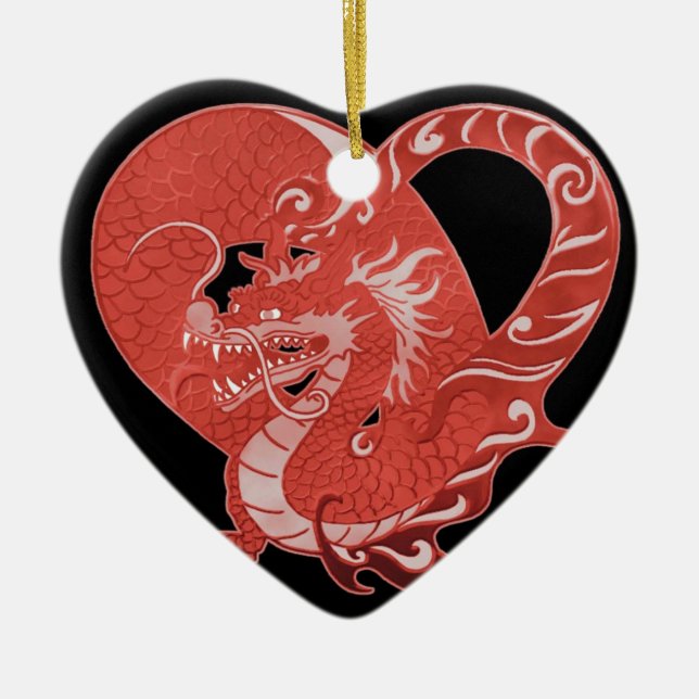Ornement du coeur du dragon (Devant)