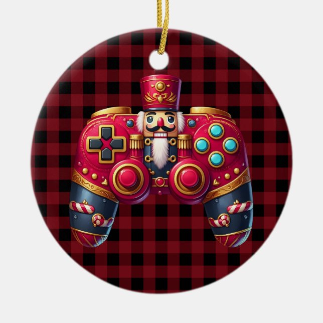 Ornement du contrôleur de jeu Nutcracker (Devant)