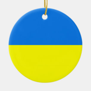 ornement du drapeau ukrainien