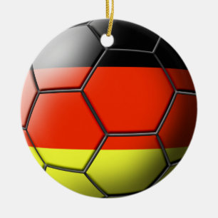 Ornement du football de l'Allemagne