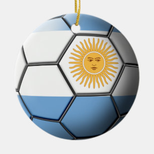 Ornement du football de l'Argentine
