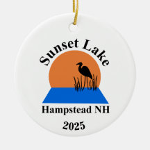 Ornement du lac Sunset