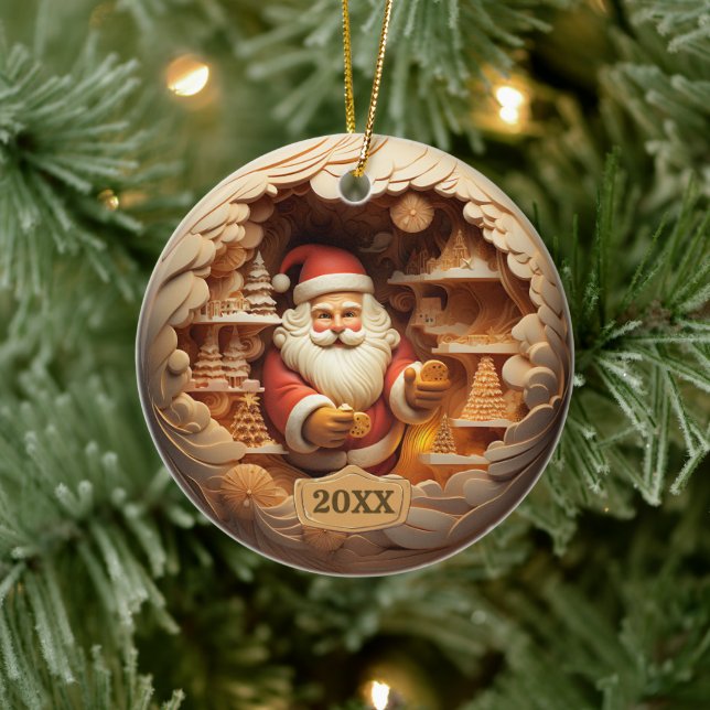 Ornement du Père Noël (Arbre)