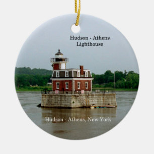 Ornement du phare d'Hudson Athens