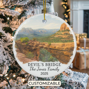 Ornement du pont du diable personnalisé, Arizona