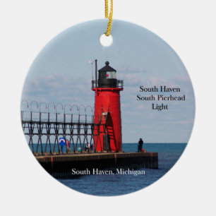 Ornement du sud de lumière de musoir d'asile du