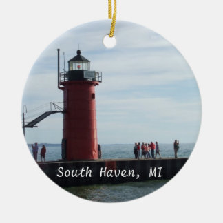 Ornement du sud de phare du Michigan d'asile