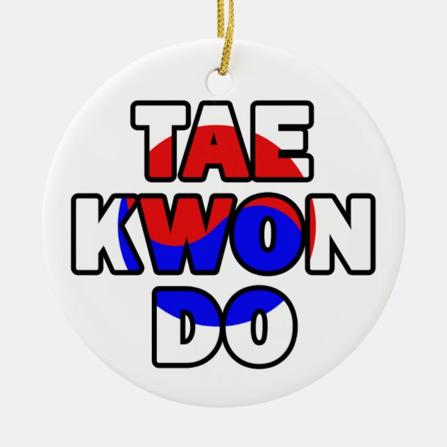 Ornement du Taekwondo (Devant)