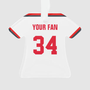 Ornement du Washington Baseball Jersey