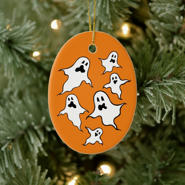 Ornement Éffrayant d'Halloween Ghosts (Arbre)