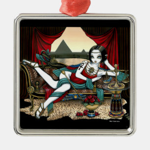 Ornement égyptien d'ange de déesse de "Mayet"