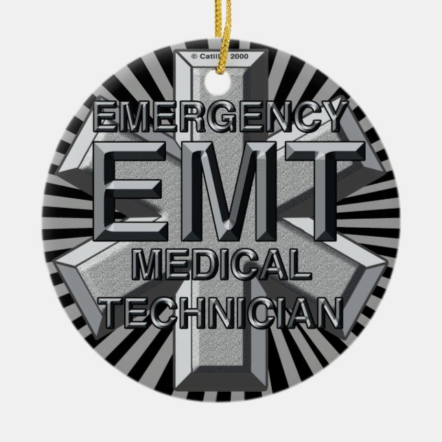 Ornement EMT Logo Gris (Devant)