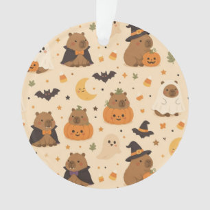 Ornement en acrylique Capybaras Costume d'Hallowee