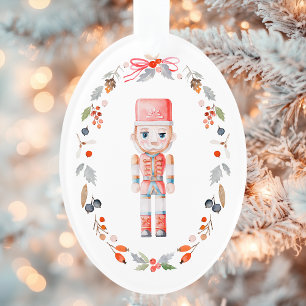 Ornement en acrylique de Noël avec soldat de jouet