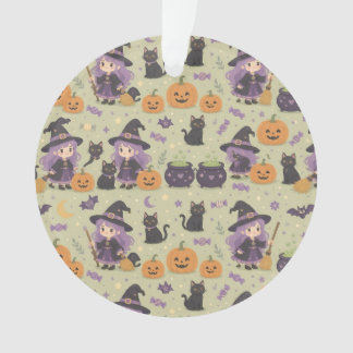Ornement en acrylique de sorcières d'Halloween mig
