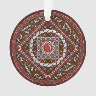 Ornement en acrylique Mandala du Bélier
