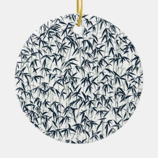 Ornement en bambou noir