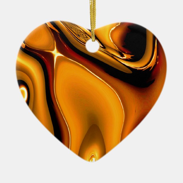 Ornement en bronze abstrait (Devant)