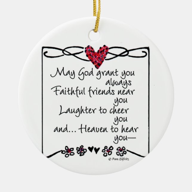 Ornement en céramique (Devant)